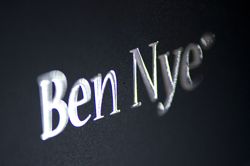 Ben Nye logo close up