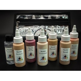 Набор акриловых PAX-красок для аэрографа Light Complexion Kit MEL Products 60 мл