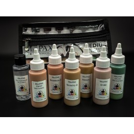 Набор акриловых PAX-красок для аэрографа Medium Complexion Kit MEL Products 60 мл