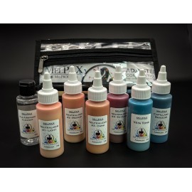 Набор акриловых PAX-красок для аэрографа Adjustment Kit MEL Products 60 мл